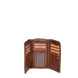 Portafoglio uomo in pelle Made in Italy Cuoio grasso di vitello HILB-5010W-CUOIO Hill Burry