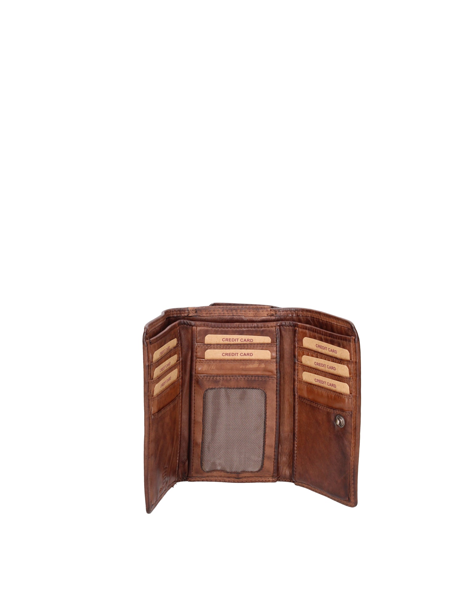 Portafoglio uomo in pelle Made in Italy Cuoio grasso di vitello HILB-5010W-CUOIO Hill Burry