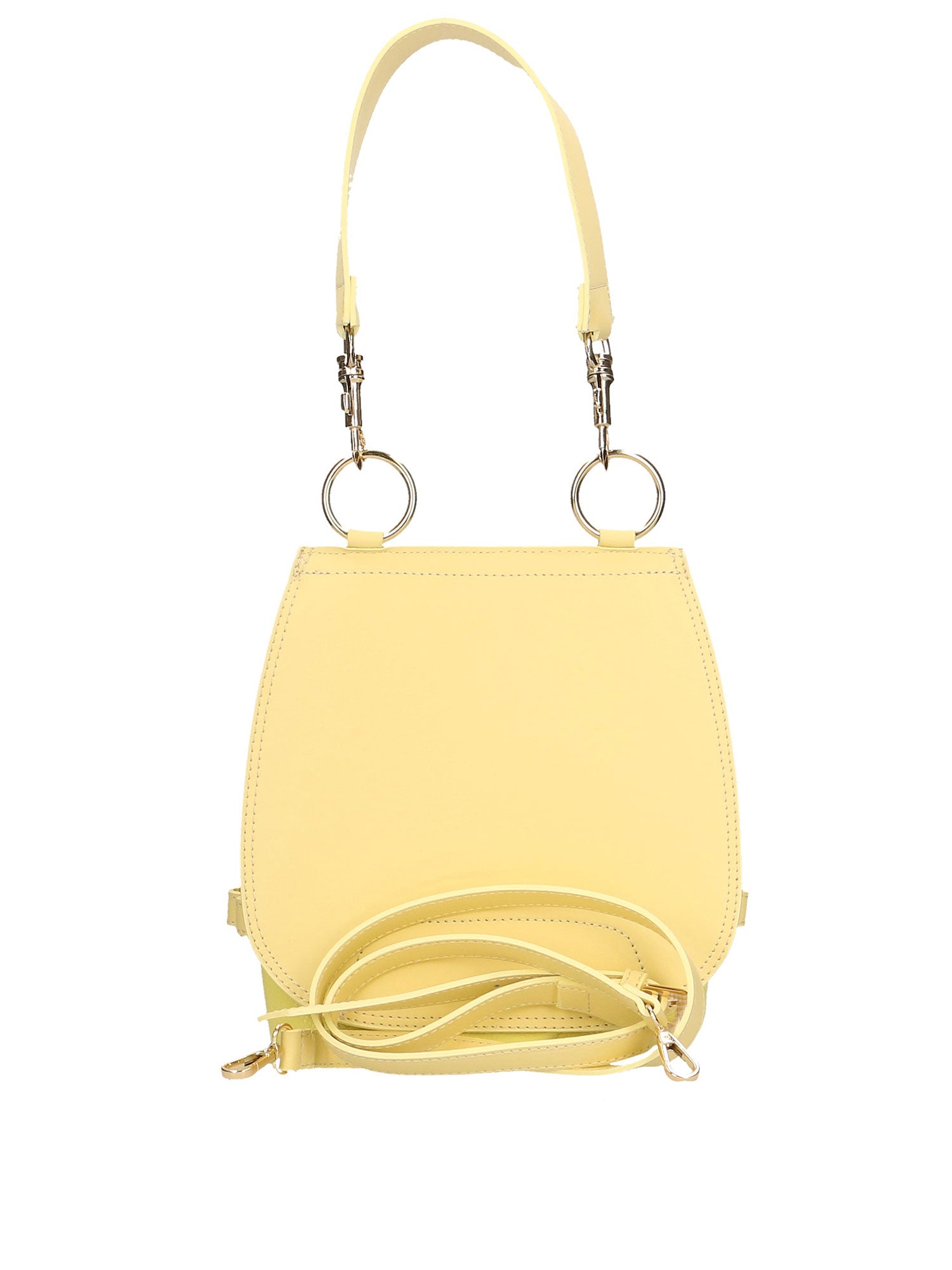 Lisetta Borsa a tracolla da donna Vera pelle 8683-GIALLO Gave Lux