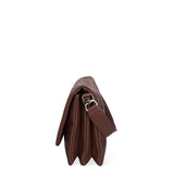 Borsa a spalla da donna Ecopelle 637-2-COFFEE Diana&co