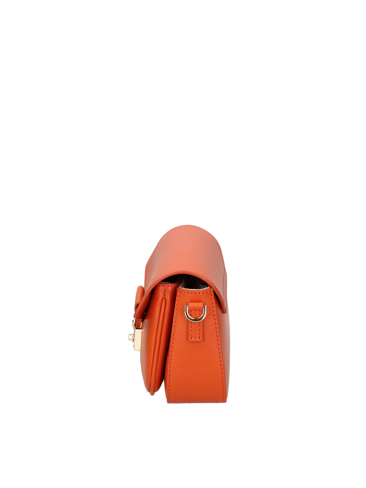 Borsa a tracolla da donna Vera pelle ROB8-PAPAYA Roberta Rossi