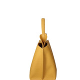 Borsa a mano da donna 100% pelle riciclata 07226-Light yellow Viola Castellani