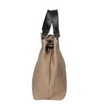 Emilia Borsa a spalla da donna Vera pelle 80059-004 TAUPE Gave Lux