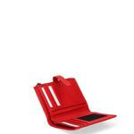 Portafoglio da donna in vera pelle Casual LB7702-20-RED Laura Biagiotti