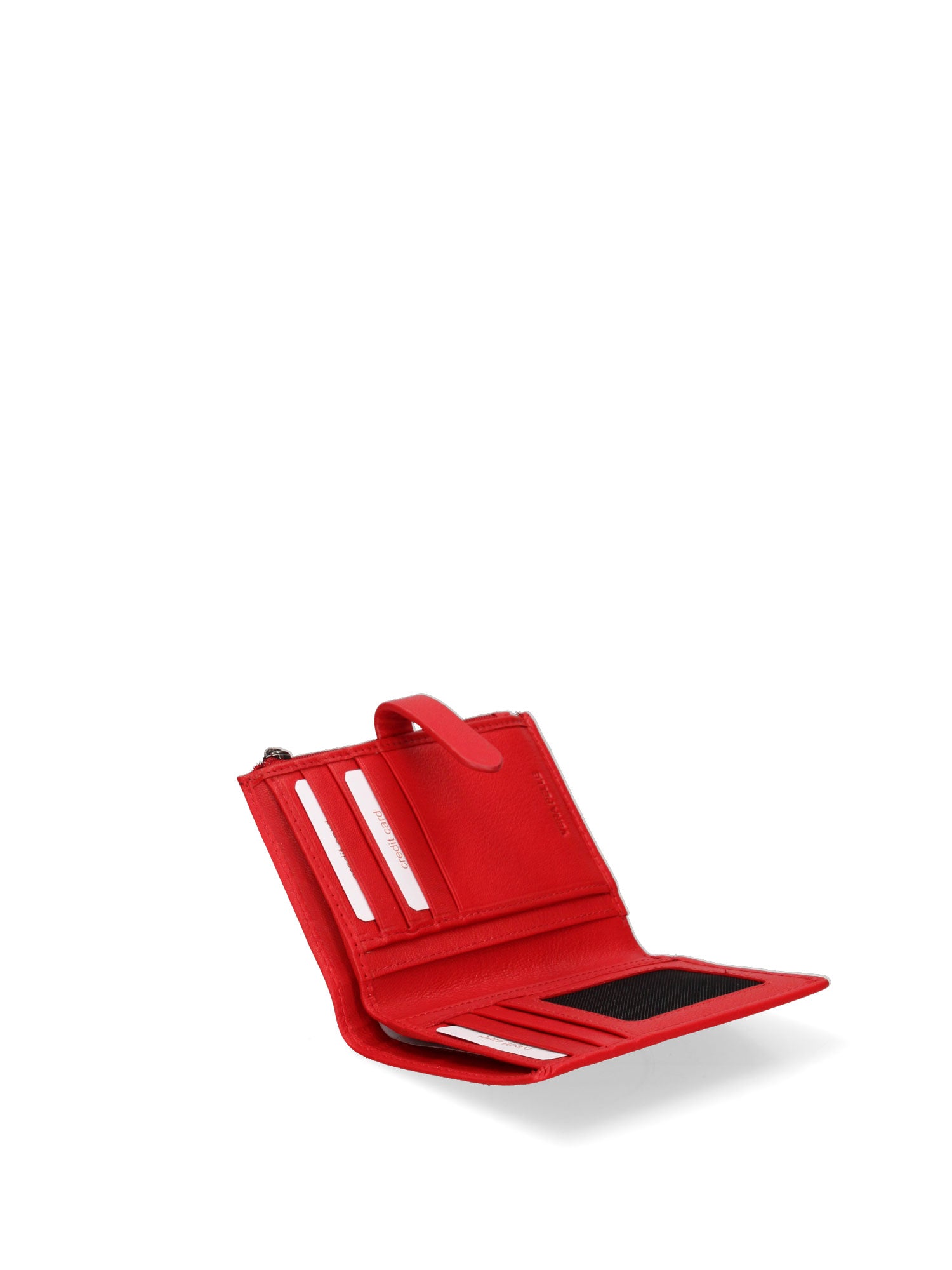 Portafoglio da donna in vera pelle Casual LB7702-20-RED Laura Biagiotti