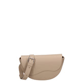 Marsupio da donna in vera pelle Made in Italy 07218-D05 CAPPUCCINO Roberta Rossi