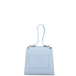 Borsa a mano da donna 100% pelle 07204-L366 CIELO Viola Castellani