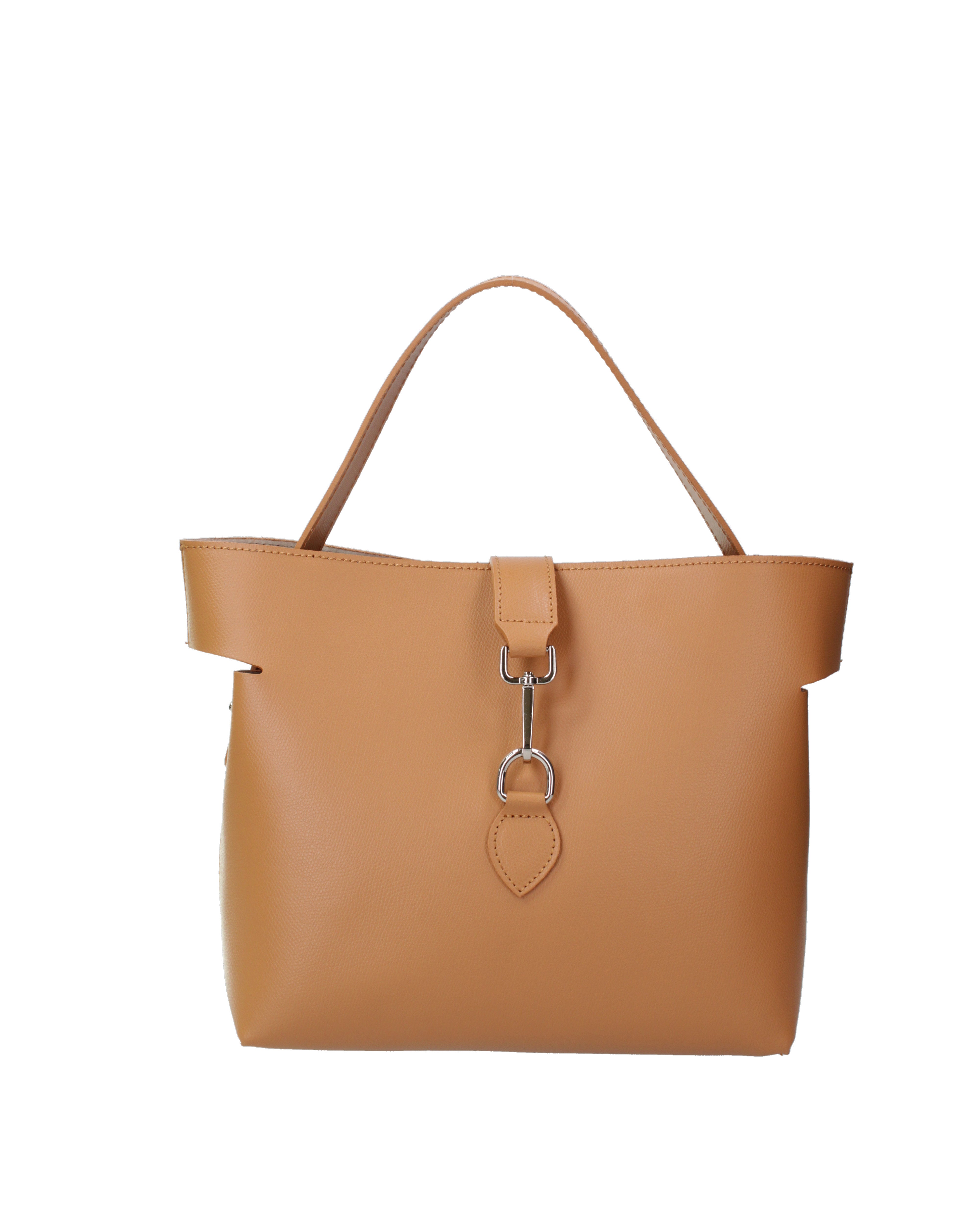 Liviana Borsa a mano da donna Vera pelle 07379-PL44 CUOIO Gave Lux