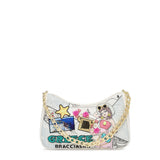 Lunaria Pro Borsa a spalla donna Poliestere + PU B17085-UNICO Braccialini