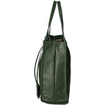 Seraphina Ultra Borsa a spalla da donna Vera pelle 3311-D14 VERDE SCURO DARK GREEN Gave Lux