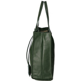 Seraphina Ultra Borsa a spalla da donna Vera pelle 3311-D14 VERDE SCURO DARK GREEN Gave Lux