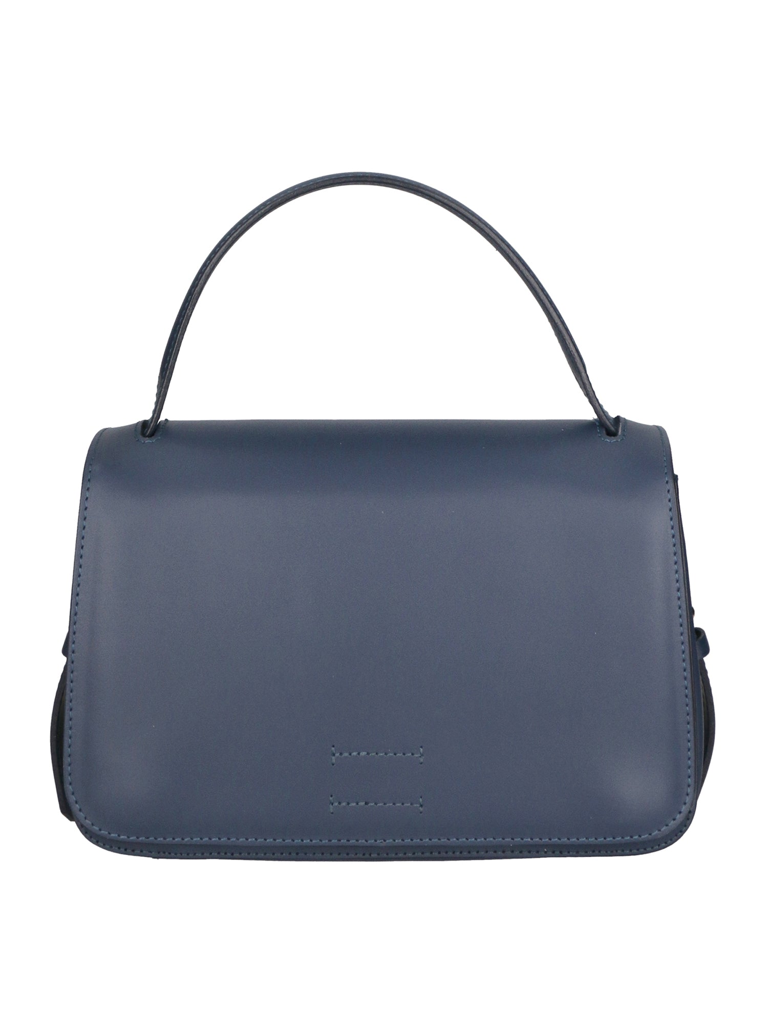 Lucia Borsa a mano da donna 100% pelle 04514-L118 BLU JEANS Gave Lux
