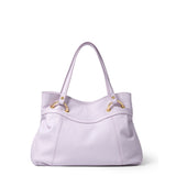 Evanthe Lux Borsa a spalla da donna 100% pelle B16982-LILLA Braccialini