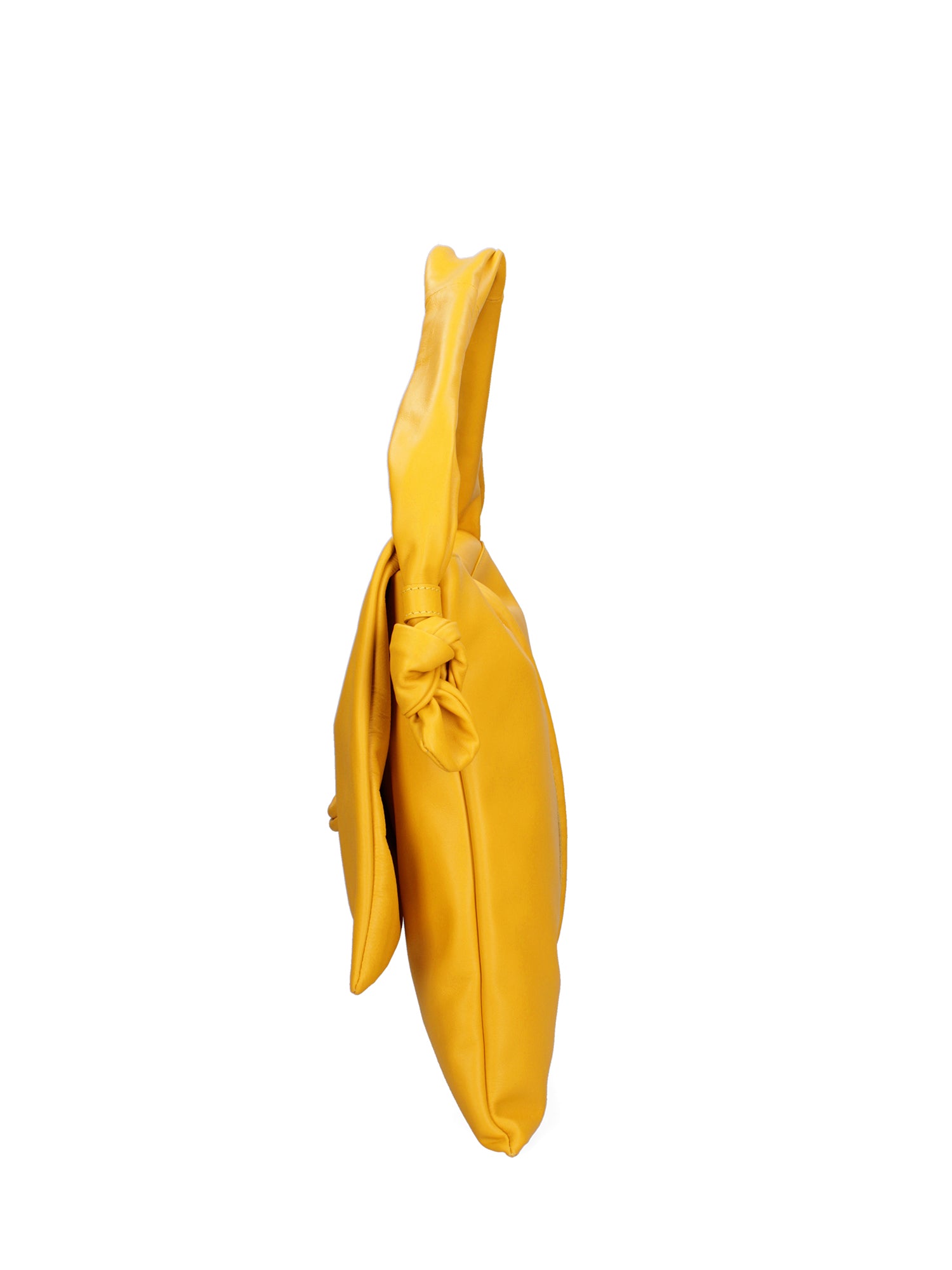 Borsa a spalla da donna Vera pelle 07171-S04 GIALLO Viola Castellani