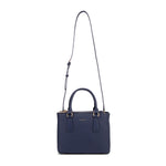 Borsa a mano da donna 100% pelle vegana PU 720-2PT-NAVY BLUE Diana&co