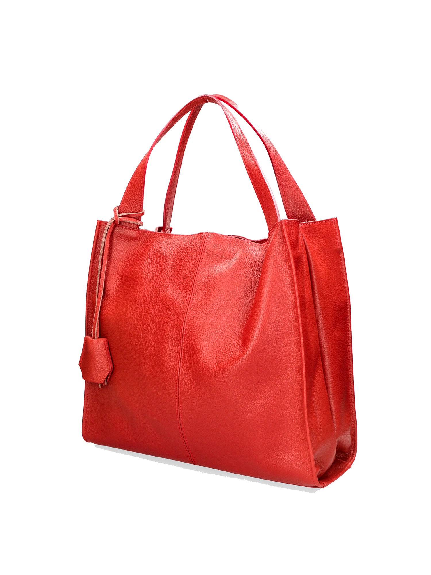 Aelia Borsa a spalla da donna Vera pelle 3312-D08 ROSSO RED Gave Lux