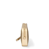 Borsa a tracolla da donna 100% Pvc FLAT-FLOWE-GOLD - LIGHT GOLD Marc Ellis