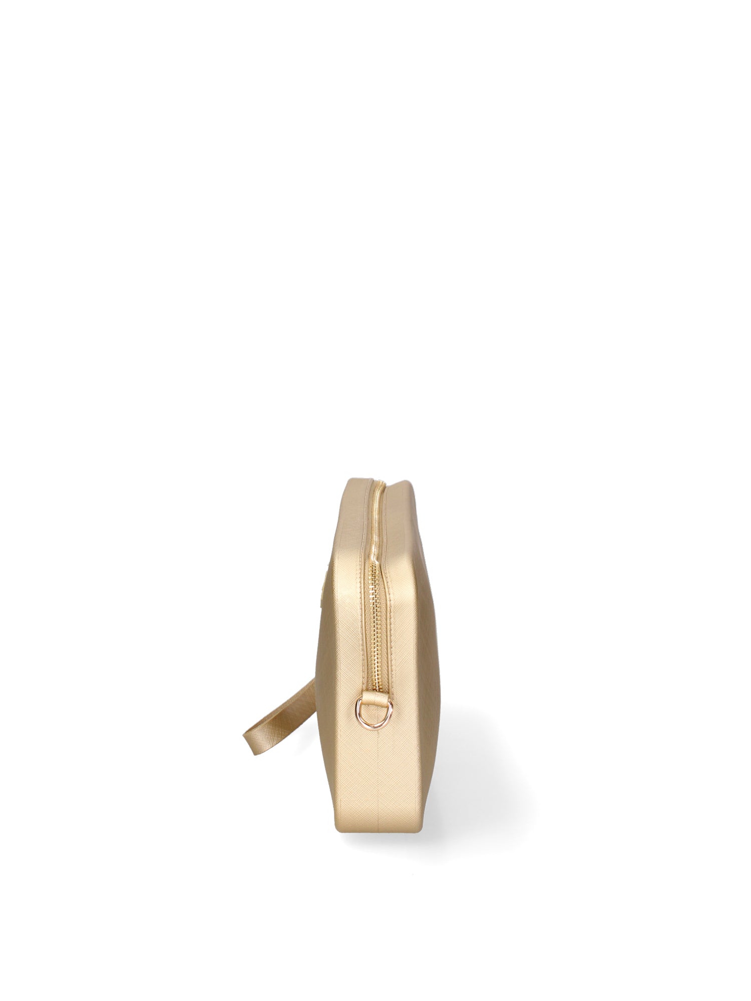 Borsa a tracolla da donna 100% Pvc FLAT-FLOWE-GOLD - LIGHT GOLD Marc Ellis