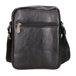Borsa a tracolla uomo in pelle PU Casual PCL3083-BLACK Northampton Polo Club