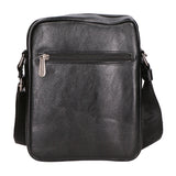 Borsa a tracolla uomo in pelle PU Casual PCL3083-BLACK Northampton Polo Club
