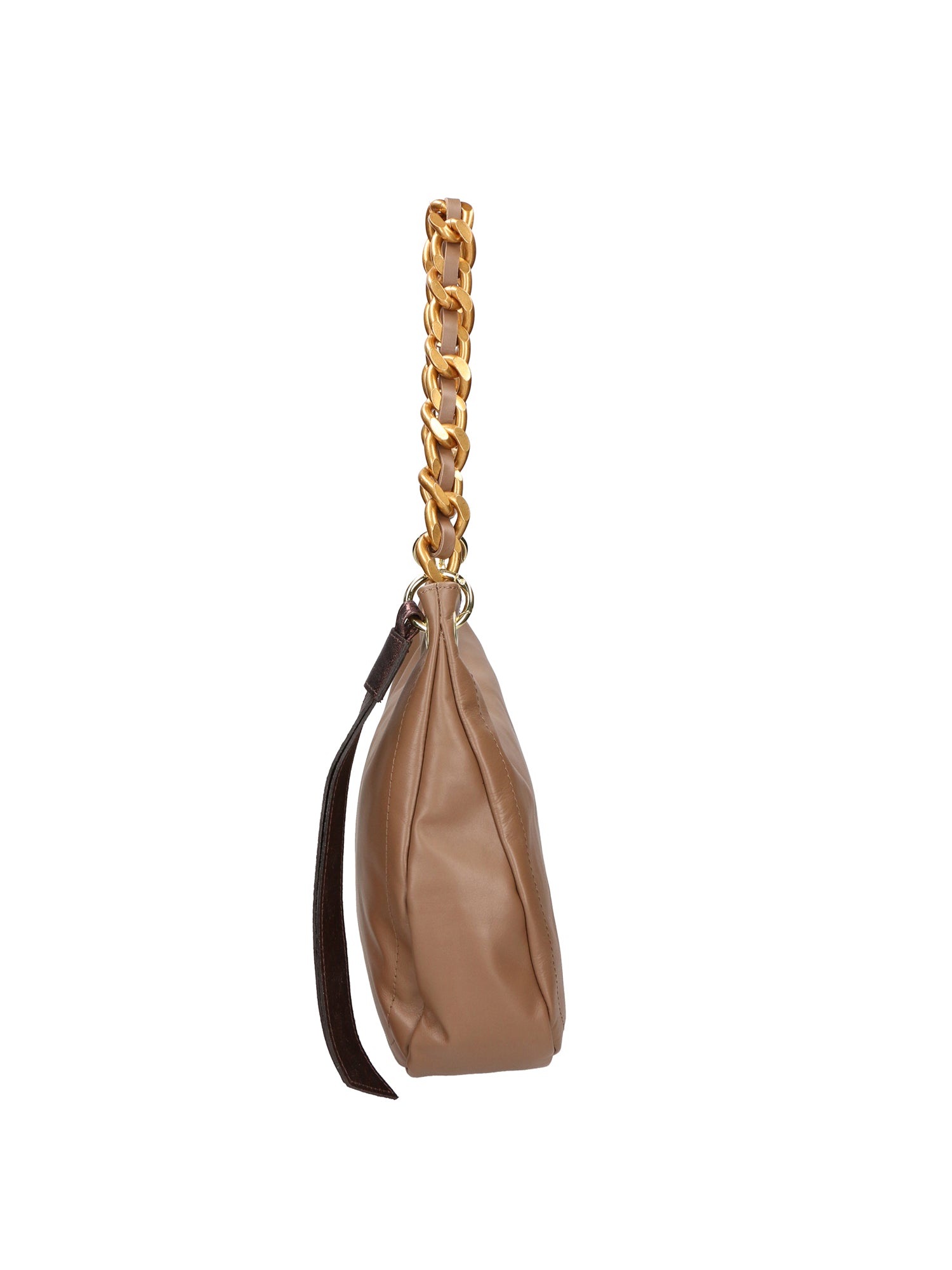 Artemisia Borsa a spalla da donna Vera pelle 05462-S40 TAUPE L015 T.MORO Gave Lux