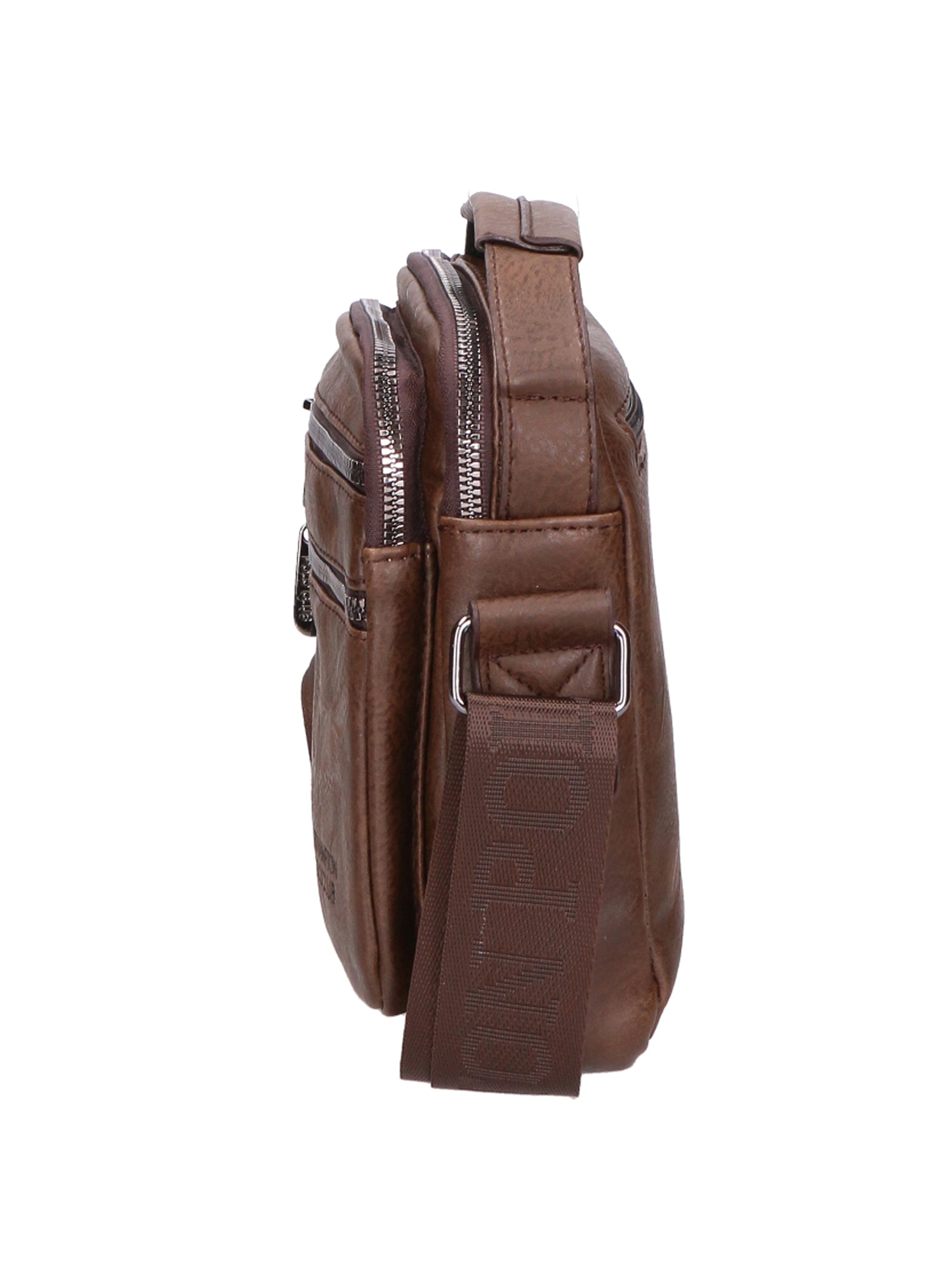 Borsa a tracolla uomo 100% pelle PU PCL3055-COFFEE Northampton Polo Club