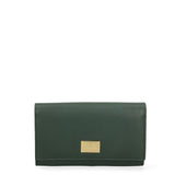 Portafoglio donna in vera pelle Casual LB7702-30-GREEN Laura Biagiotti