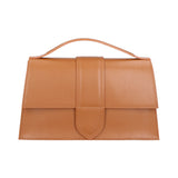 Lina Borsa a mano da donna Vera pelle 06517-COGNAC Gave Lux