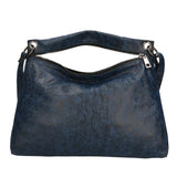 Ondina Borsa a spalla da donna Vera pelle 6569-BLU BLUE Gave Lux