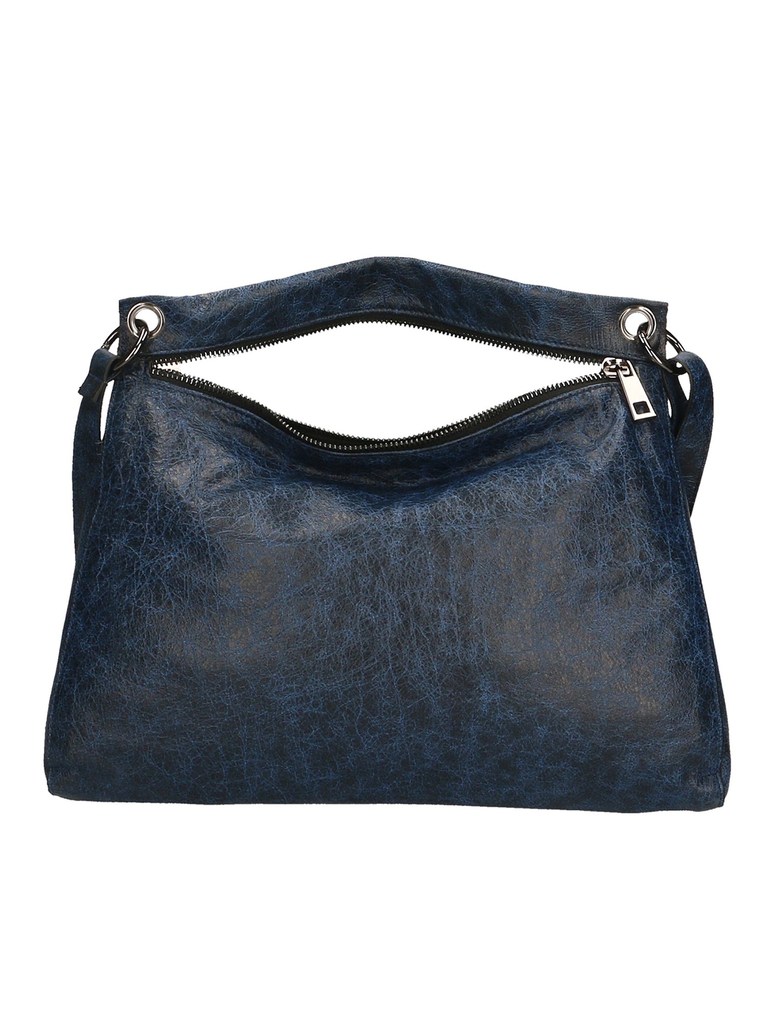 Ondina Borsa a spalla da donna Vera pelle 6569-BLU BLUE Gave Lux