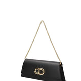 Borsa a spalla da donna Vera pelle 07313-NERO Roberta Rossi
