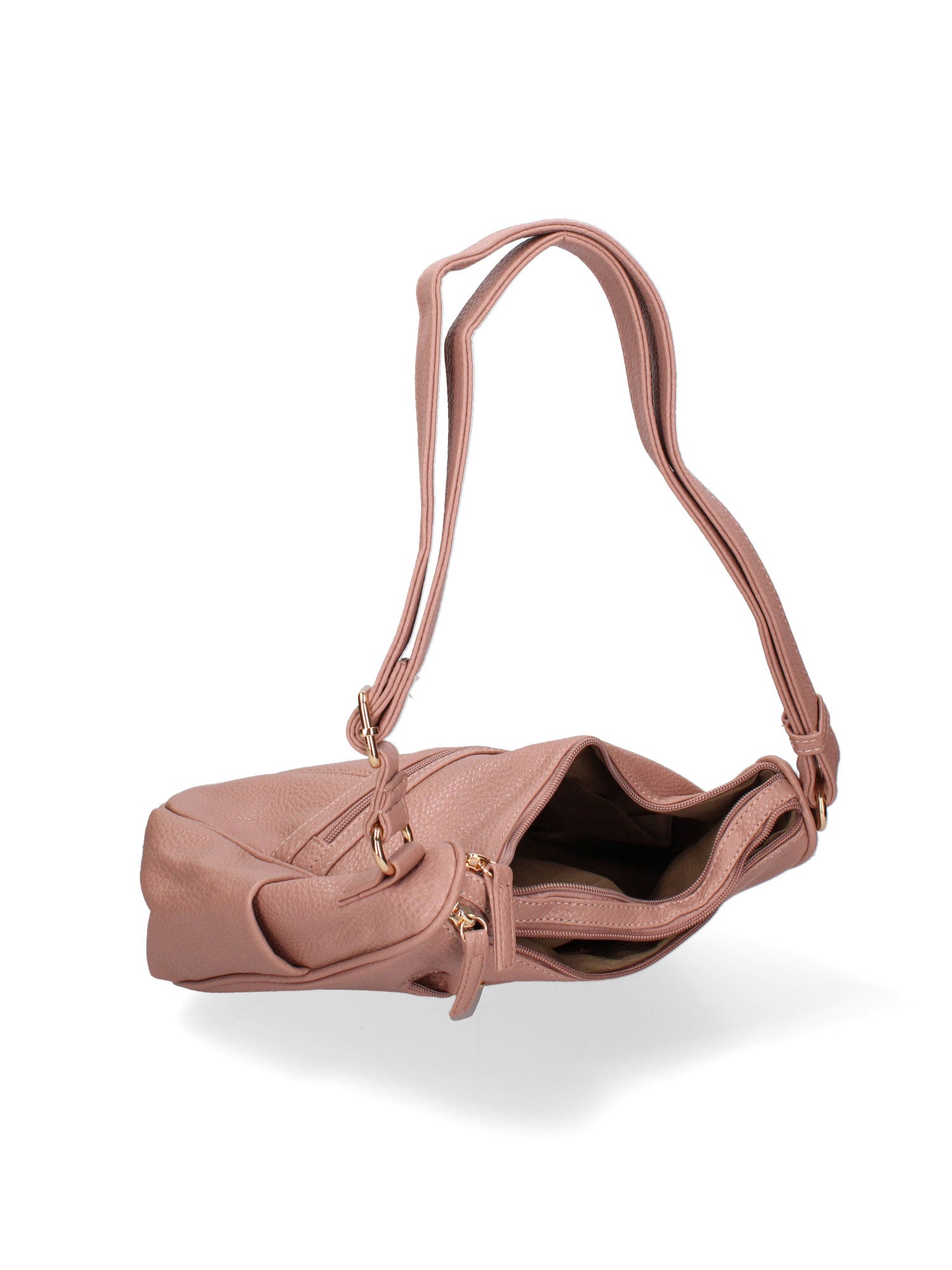 Borsa a tracolla da donna Ecopelle BC1383-PINK B Cavalli