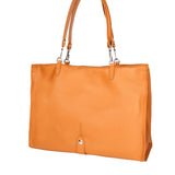 Borsa a mano da donna 100% vera pelle 07138-D44 CUOIO Roberta Rossi