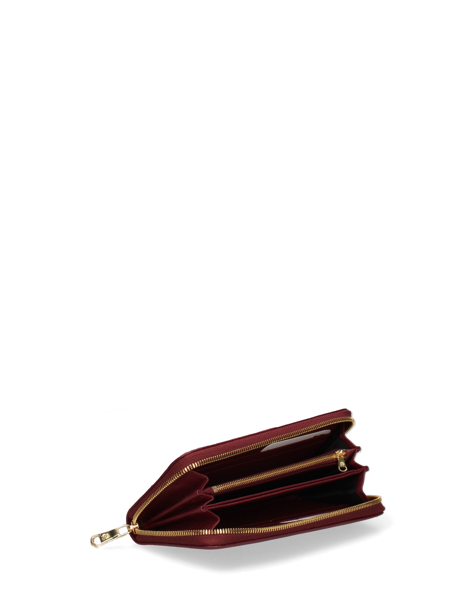 Evaria B16410 126GR-BORDEAUX Portafoglio donna in vera pelle Braccialini