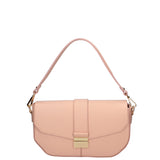 Borsa a spalla da donna Vera pelle 07229-L805 LILLA Roberta Rossi