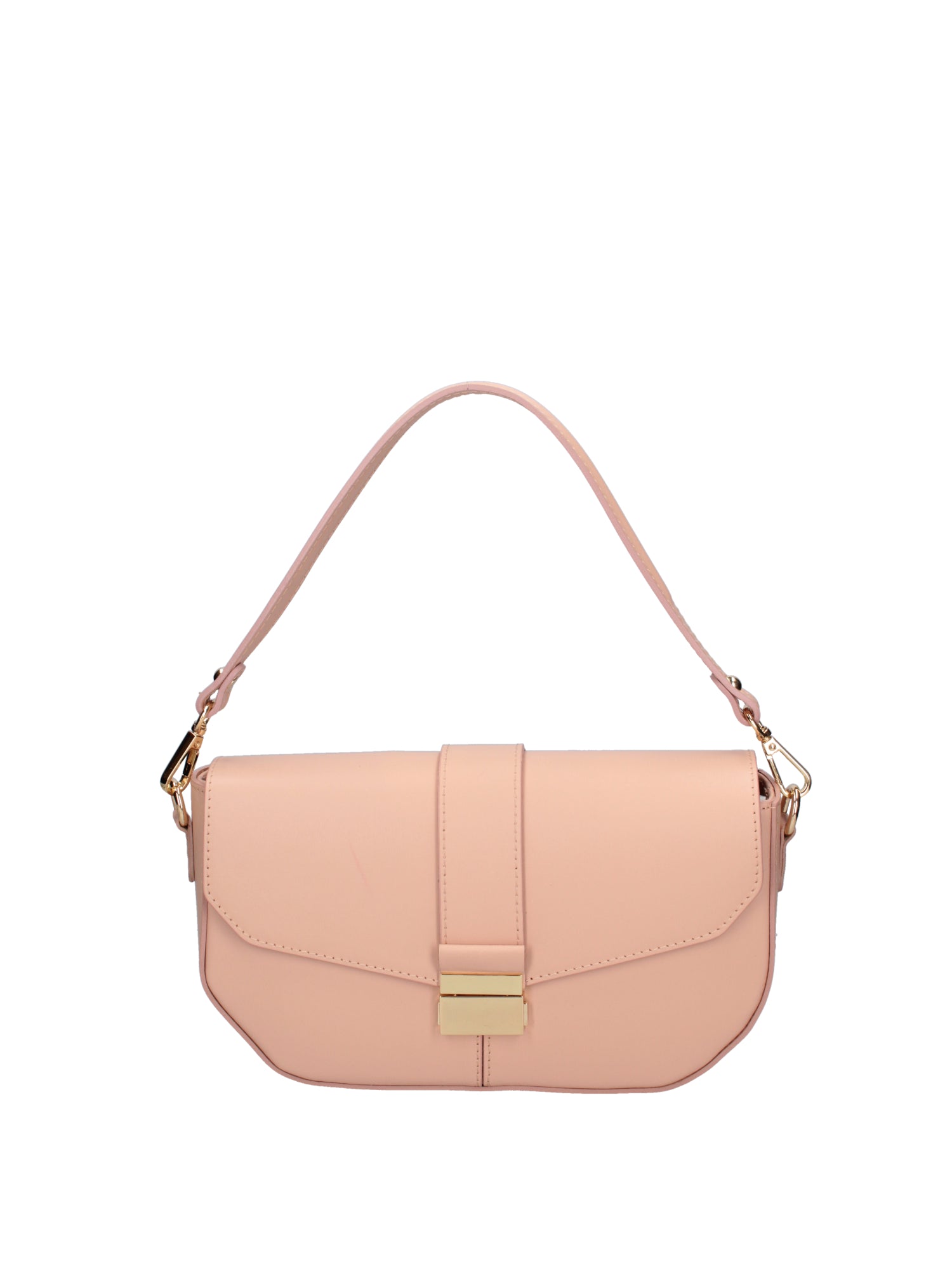 Borsa a spalla da donna Vera pelle 07229-L805 LILLA Roberta Rossi