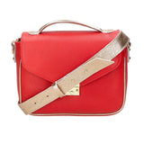 Aida Borsa a mano da donna Vera pelle 04723-D58 ROSSO L024 Gave Lux