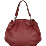 Ereba Borsa a mano da donna Made in Italy 100% pelle 3305-S34 BORDO Gave Lux