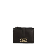 Portafoglio donna in vera pelle Casual LB7692-20-BLACK Laura Biagiotti
