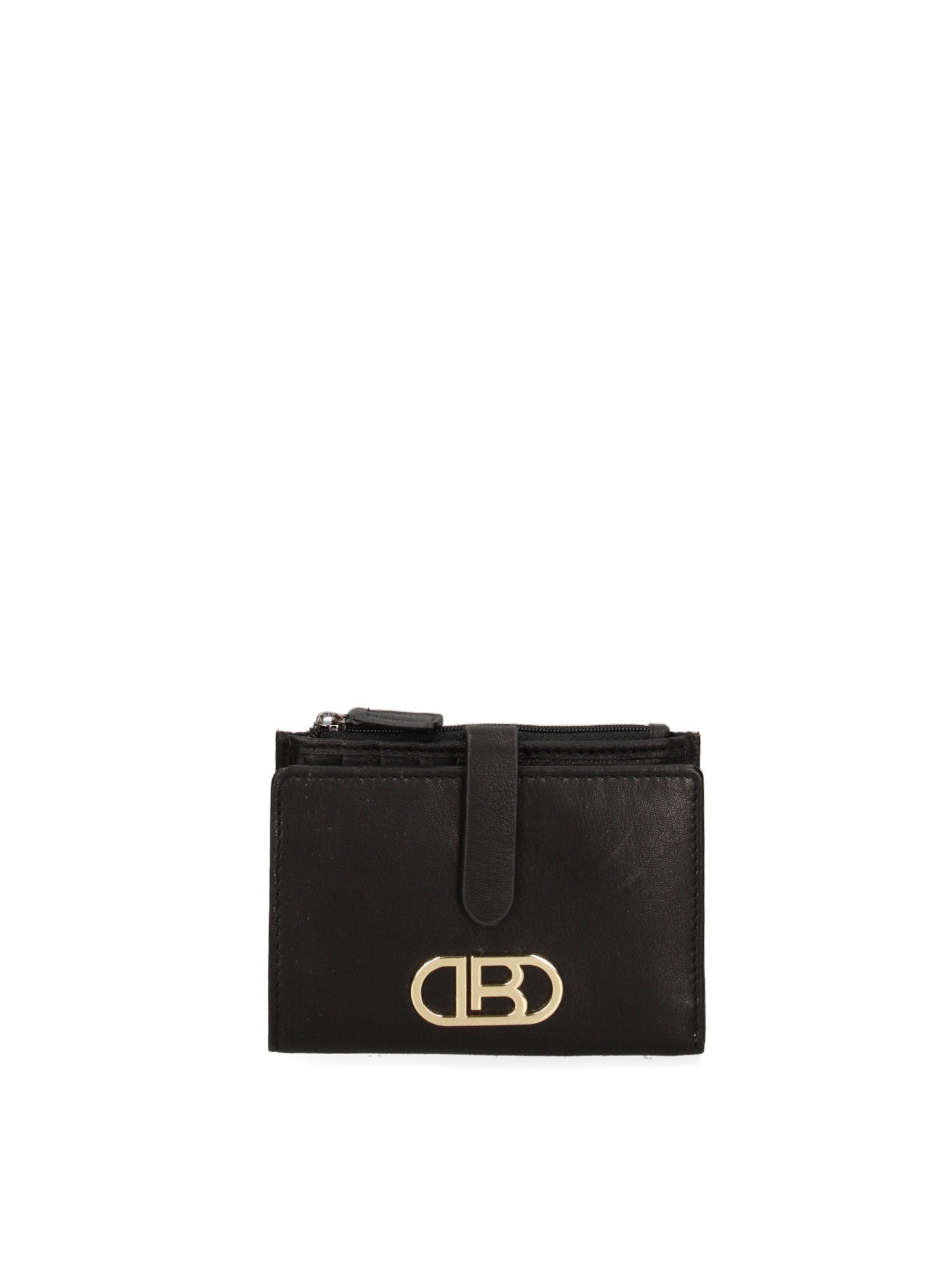 Portafoglio donna in vera pelle Casual LB7692-20-BLACK Laura Biagiotti
