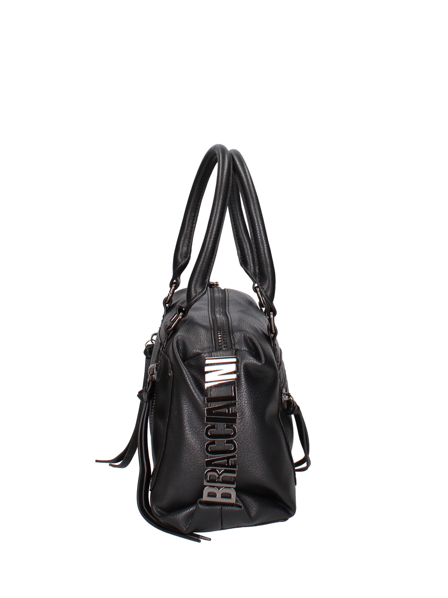Edera Prime Borsa a mano da donna 100% poliuretano B16121-NERO Braccialini