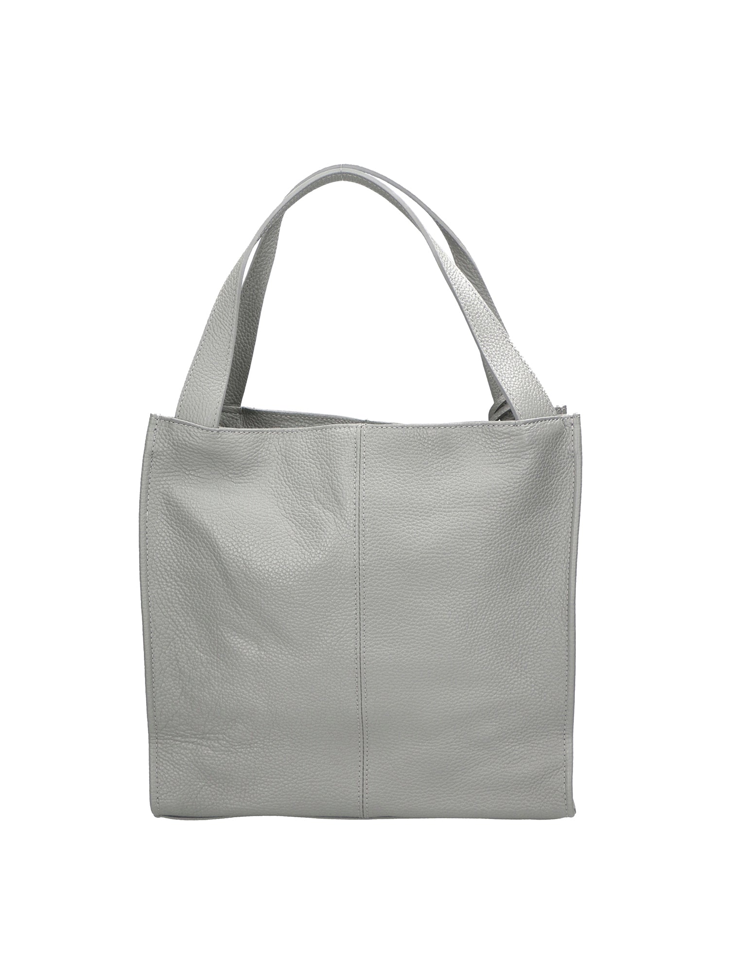 Aelia Borsa a spalla da donna Vera pelle 3312-D16 GRIGIO GREY Gave Lux