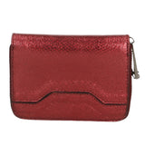 Nohemi Portafoglio donna vera pelle Zip 524072-ROSSO RED Gave Lux