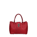 Cervo Borsa a tracolla da donna Vera pelle 7720-ROSSO Gave Lux
