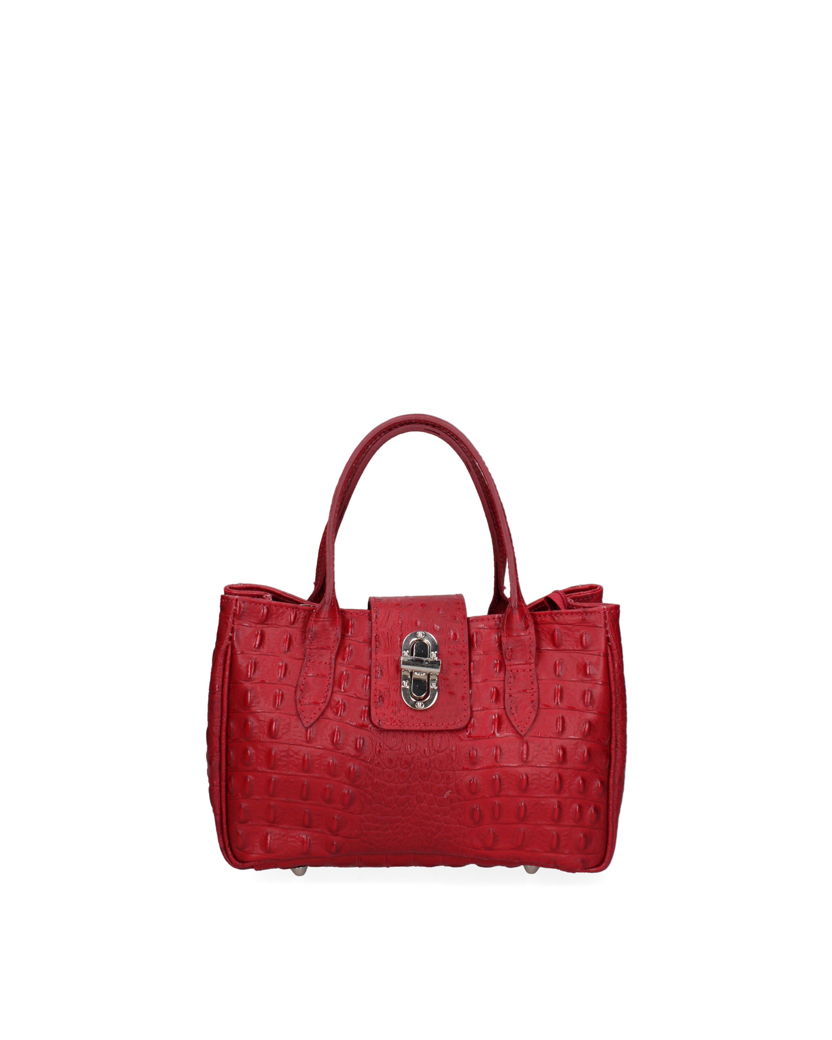 Cervo Borsa a tracolla da donna Vera pelle 7720-ROSSO Gave Lux
