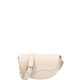 Marsupio da donna in vera pelle Made in Italy 07218-D37 LATTE Roberta Rossi