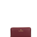 Evaria B16410 126GR-BORDEAUX Portafoglio donna in vera pelle Braccialini