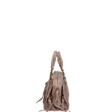Erisia Borsa a spalla da donna Vera pelle 06091-009 TAUPE SCURO Gave Lux
