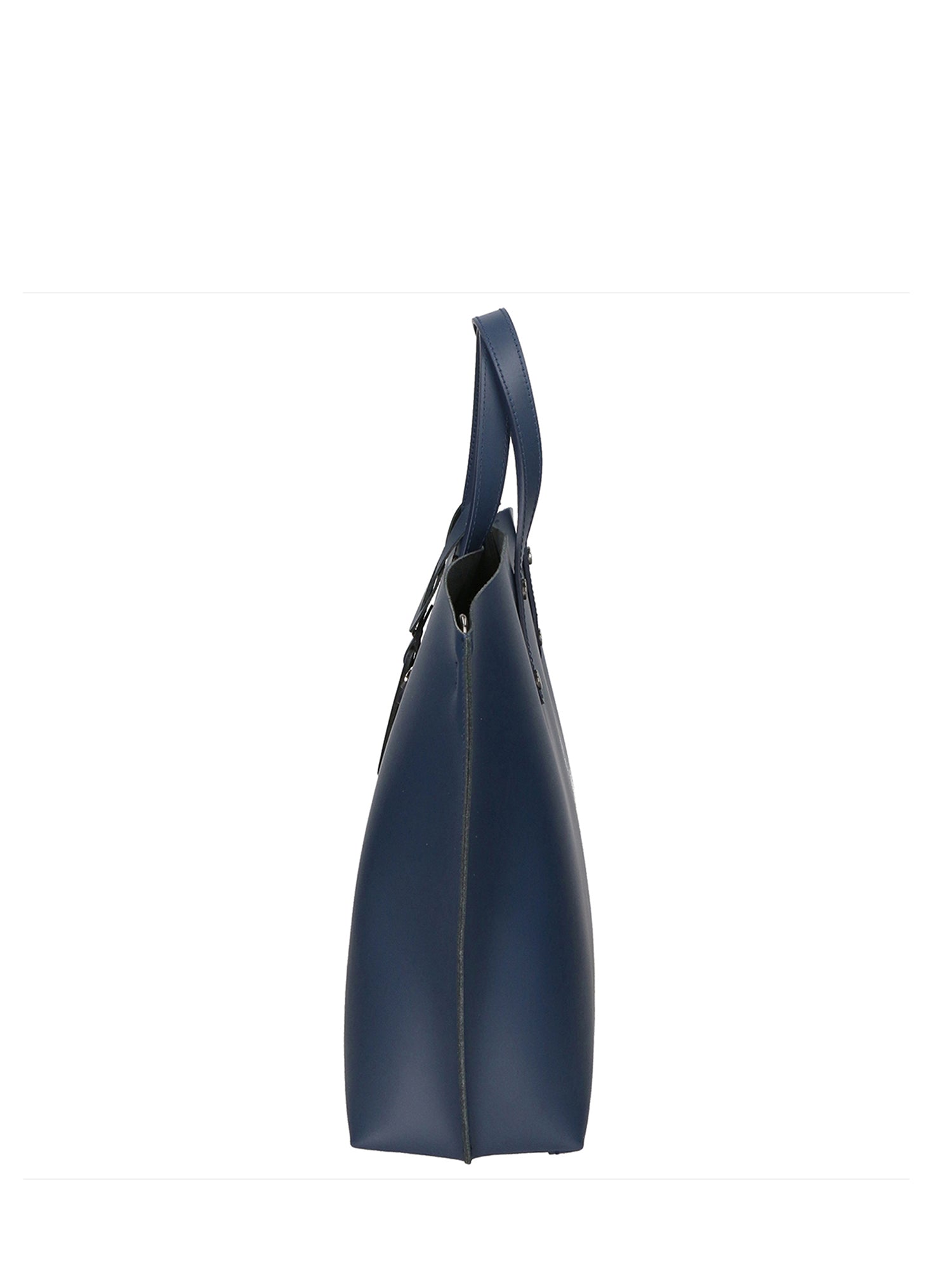 Lumena Borsa a mano da donna Vera pelle 2094-L318 BLU NAVY Gave Lux