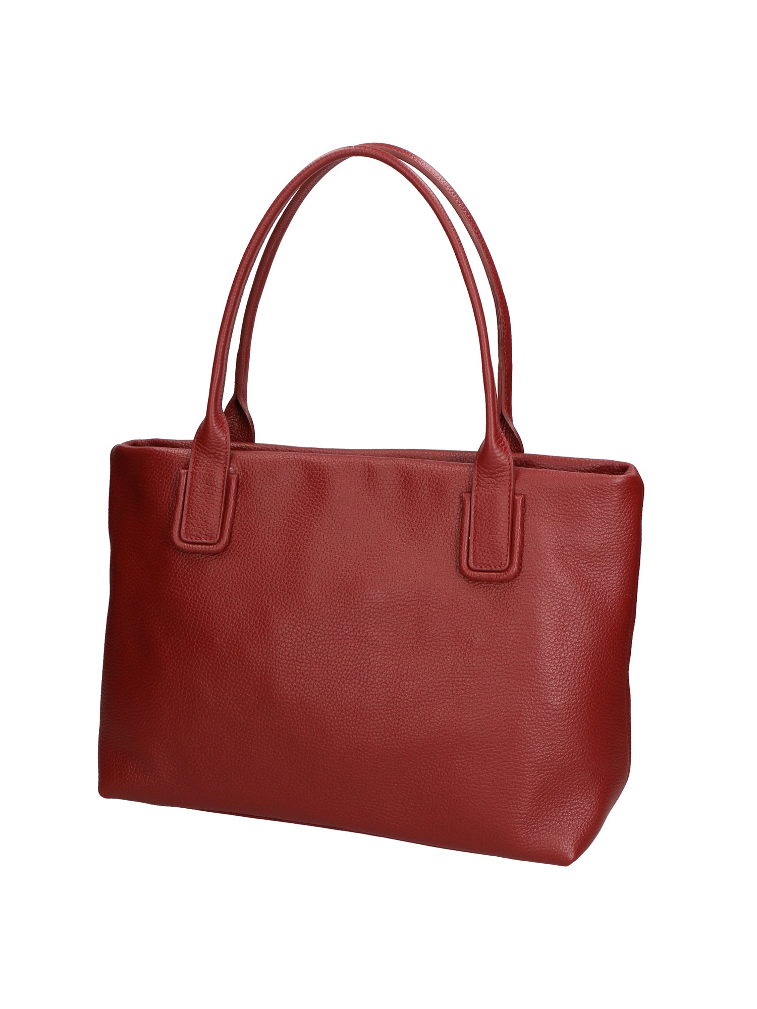 Lorena Borsa a spalla da donna Vera pelle 06506-D10 ROSSO SCURO Gave Lux